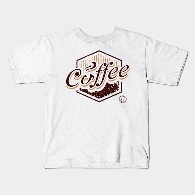 Love Coffe Kids T-Shirt by garte